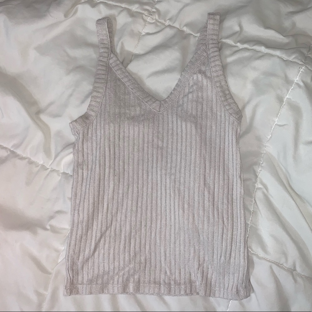 Ribbed tank top